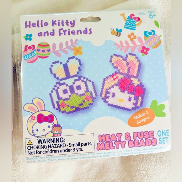 HELLO KITTY & FRIENDS X EASTER Heat and Fuse Melty Beads and Crafts (Set of 2) - Picture 5 of 7
